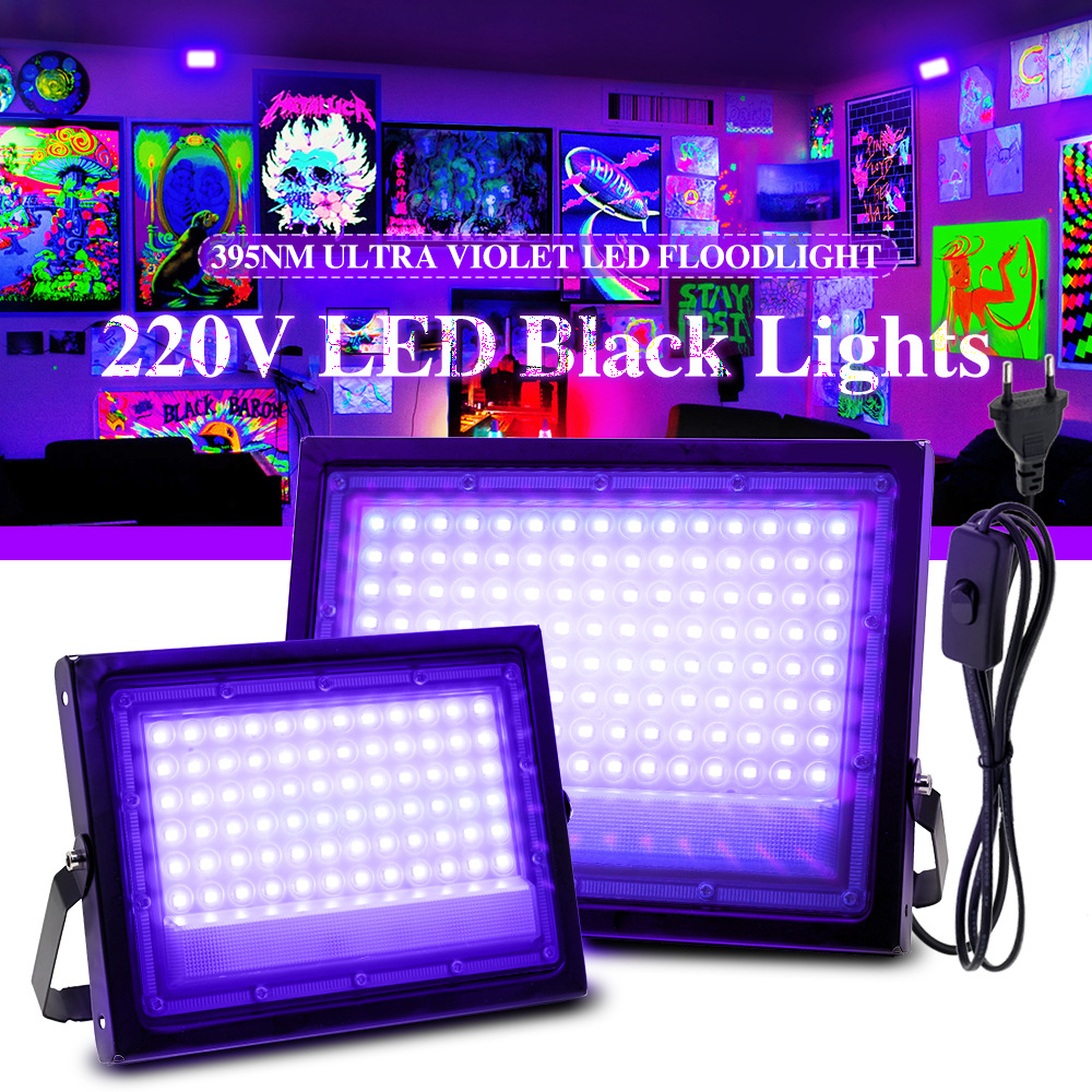 Balance Beam Outdoor - 395nm LED UV Flood Light 50W