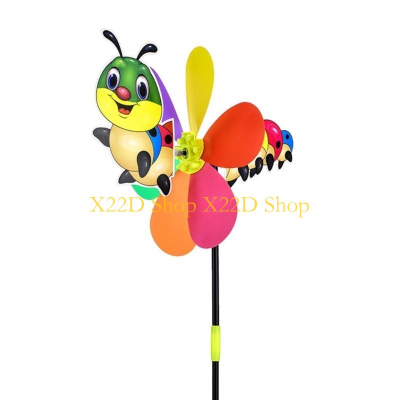 Kids Outdoor Yard Toys - X22D 3D Animal Wind Spinners Cartoon