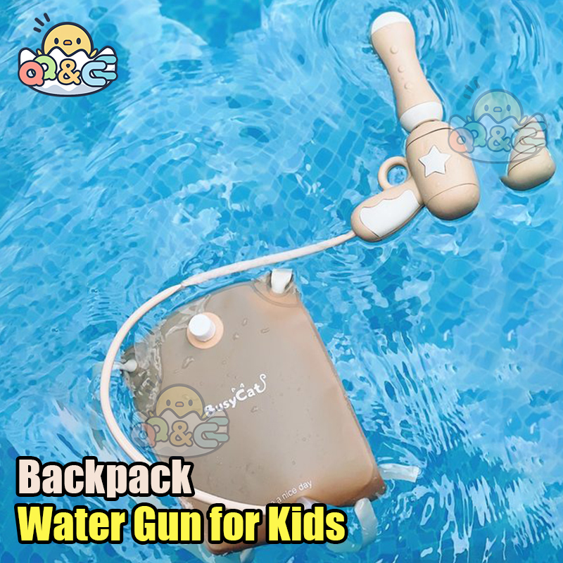 Kids Outdoor Yard Toys - Water Gun Soft Bag Spray with