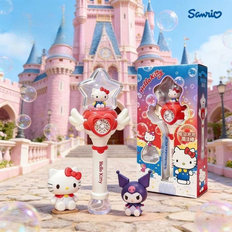 Bubble Sword Wand - Sanrio Hello Kitty Kuromi Electric Bubble