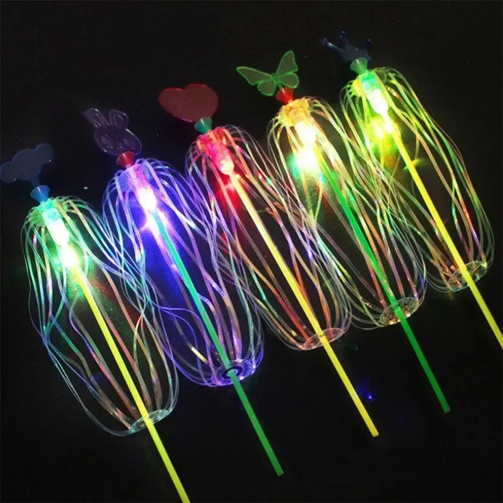 Bubble Sword Wand - 1/5Pcs Rainbow Magic Stick Wand LED