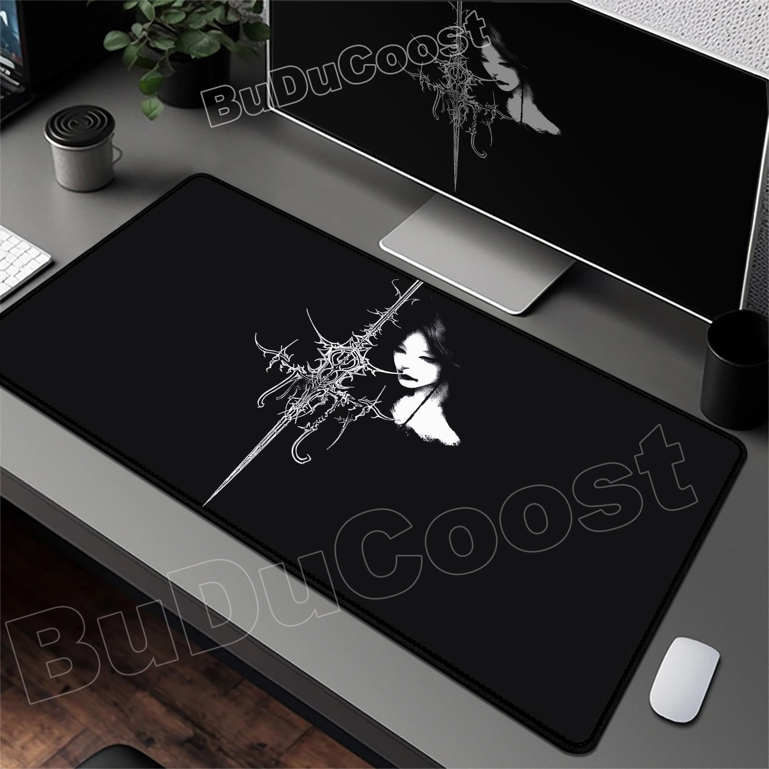 Bubble Sword Wand - Cool Sword-wielding Girl Design Large Size