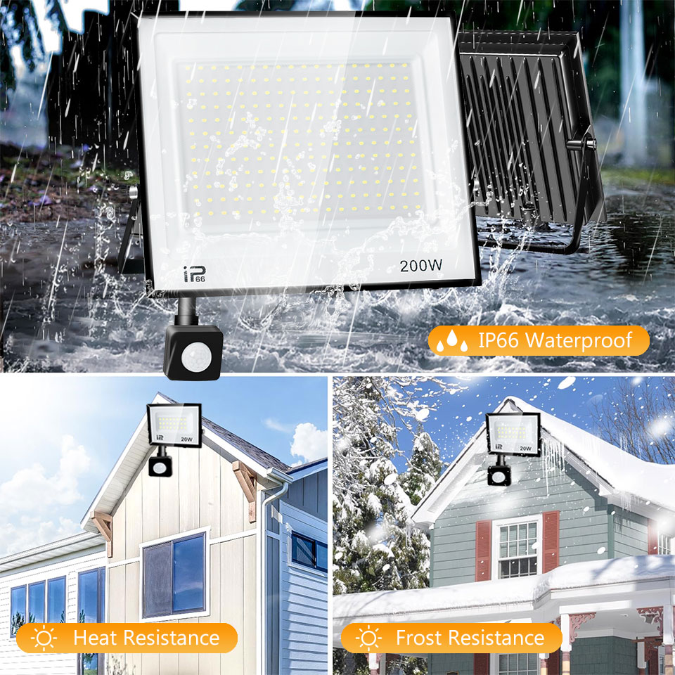 LED PIR Motion Sensor Floodlig - Balance Beam Outdoor recensione e prezzo