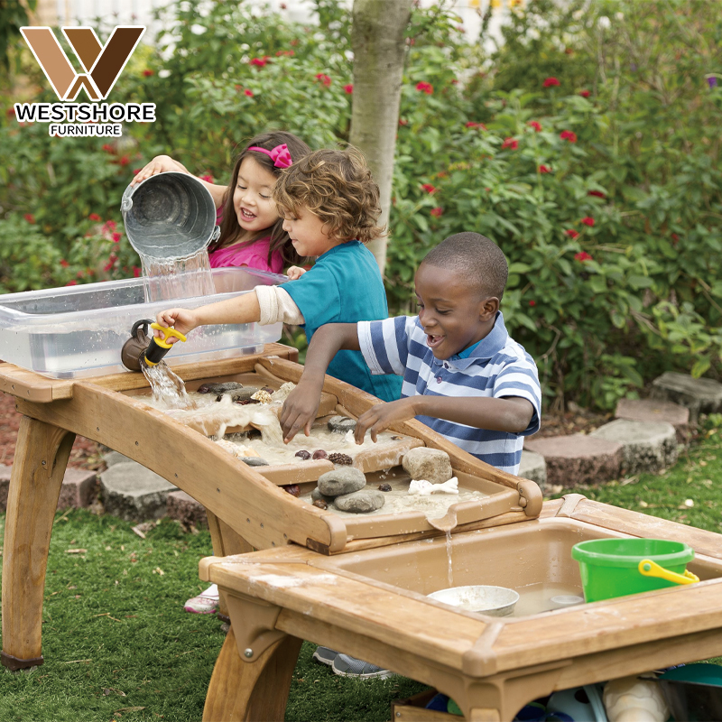 Montessori Kindergarten Outdoo - Kids Outdoor Mud Table recensione e prezzo