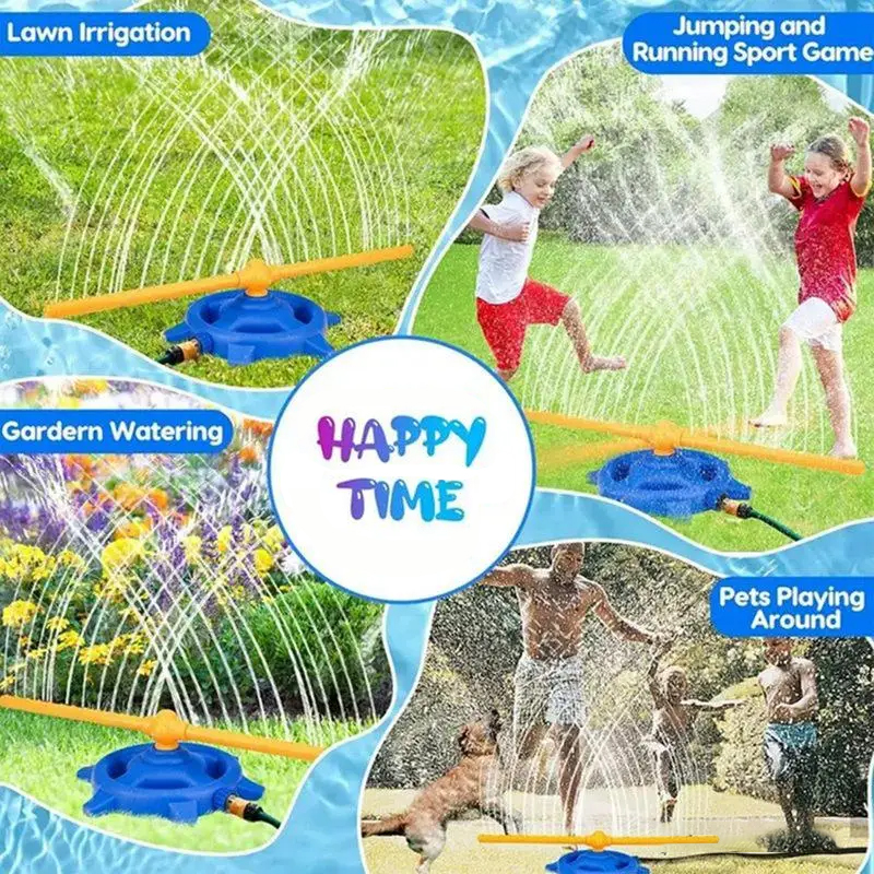 360 Degree Water Sprinkler Rot - Kids Outdoor Yard Toys recensione e prezzo