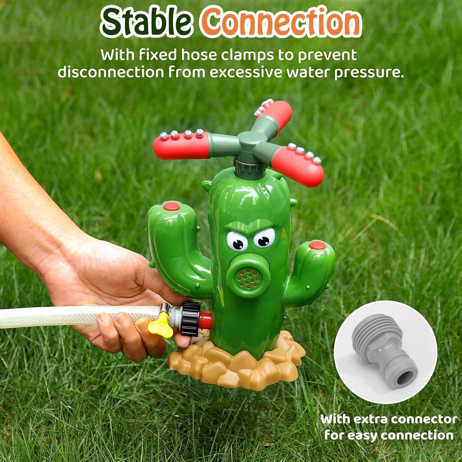 Water Spray Toy Cactus Sprinkl - Kids Outdoor Yard Toys recensione e prezzo