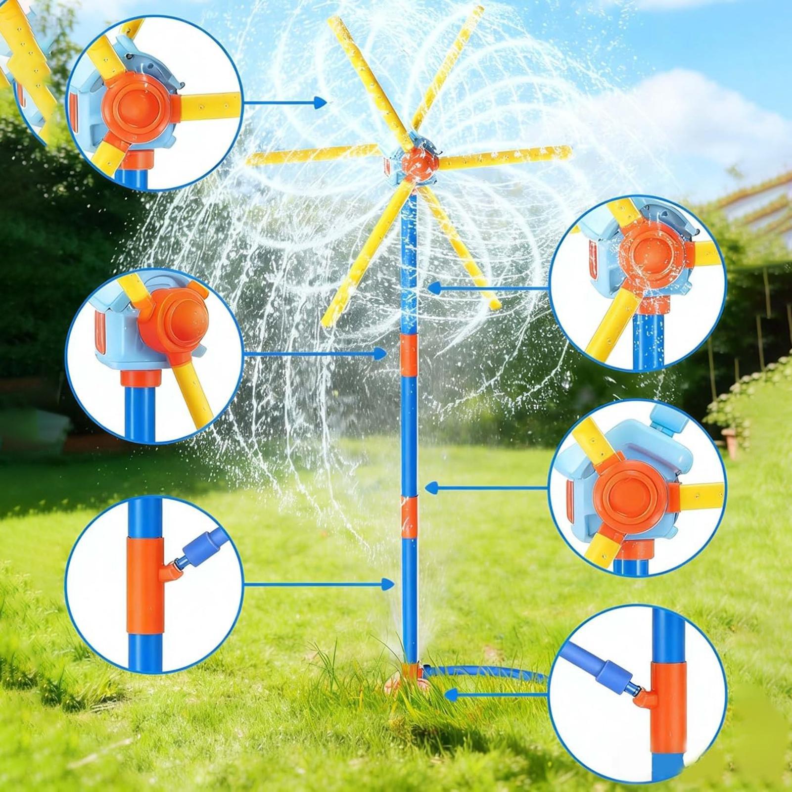Kids Sprinkler Windmill Fun Sp - Kids Outdoor Yard Toys recensione e prezzo