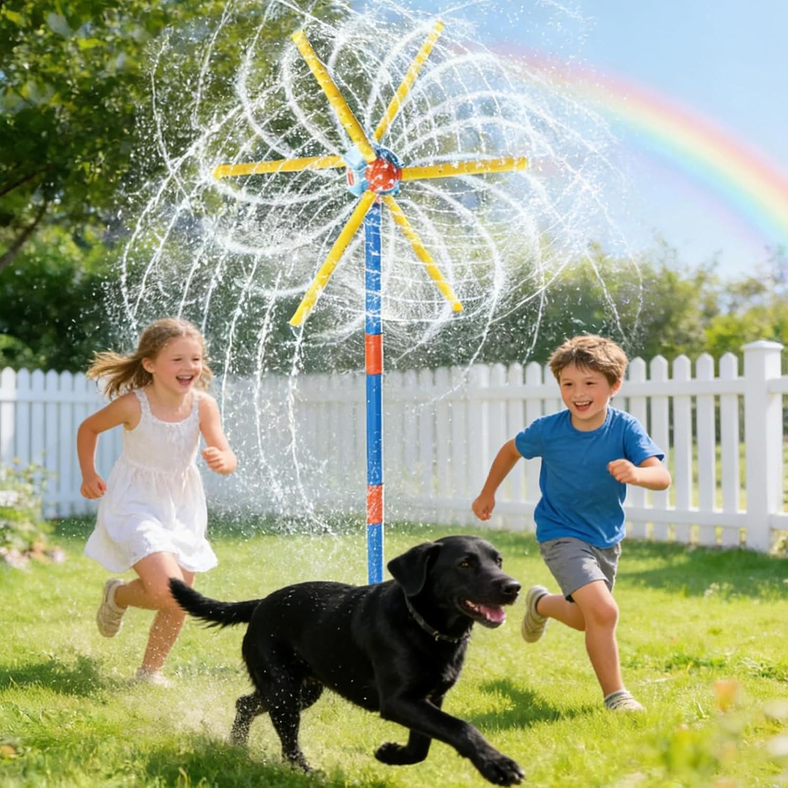 Kids Sprinkler Windmill Fun Sp - Kids Outdoor Yard Toys recensione e prezzo