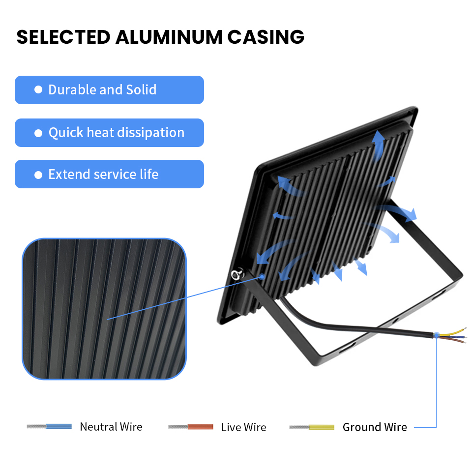 LED Floodlight AC220V 110V 10- - Balance Beam Outdoor recensione e prezzo