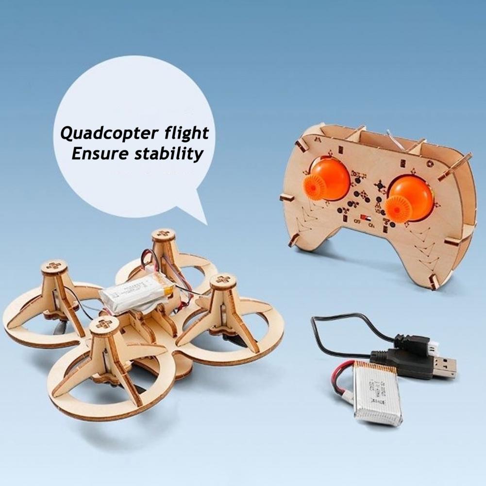 Rc Drone Toy Wooden Drone Puzz - Kids Outdoor Activity Set recensione e prezzo