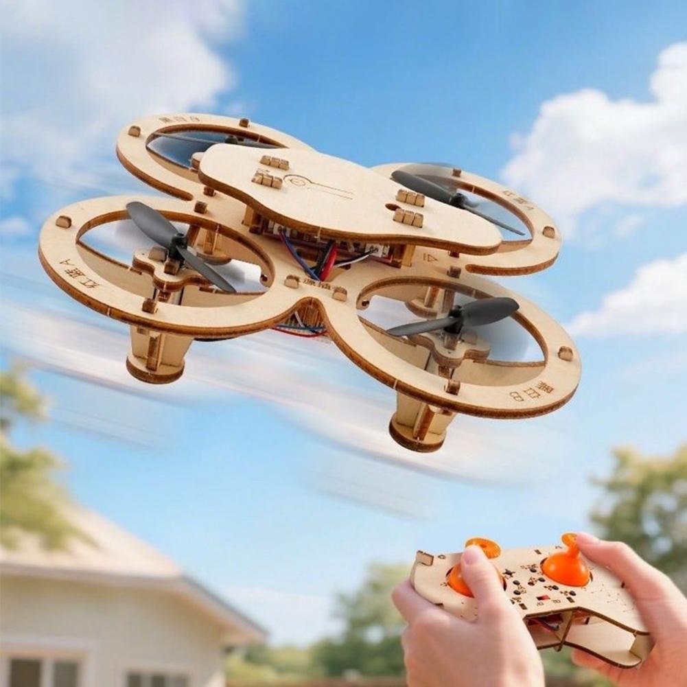 Rc Drone Toy Wooden Drone Puzz - Kids Outdoor Activity Set recensione e prezzo