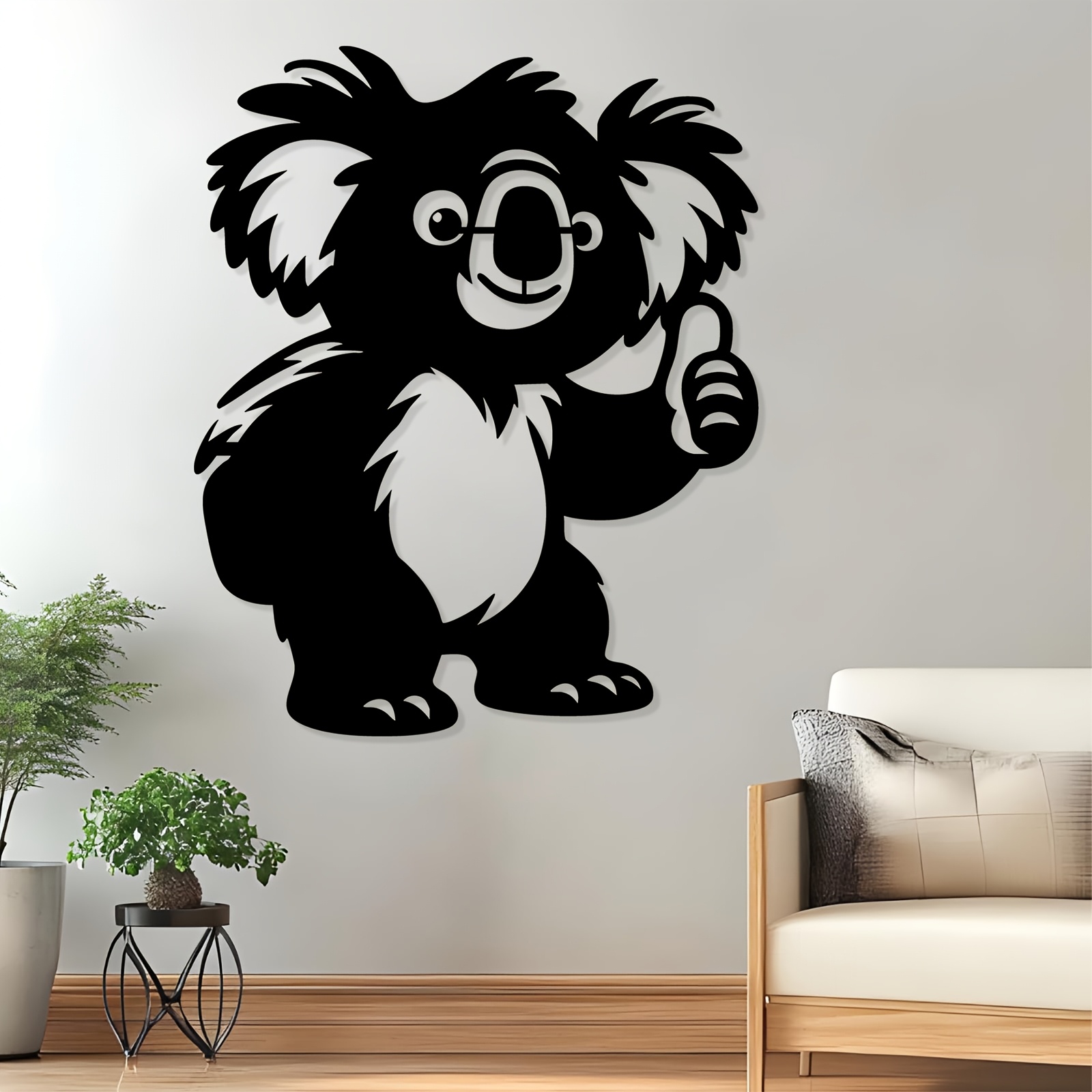1PC Cute Koala Aluminum Metal  - Kids Outdoor Decor recensione e prezzo
