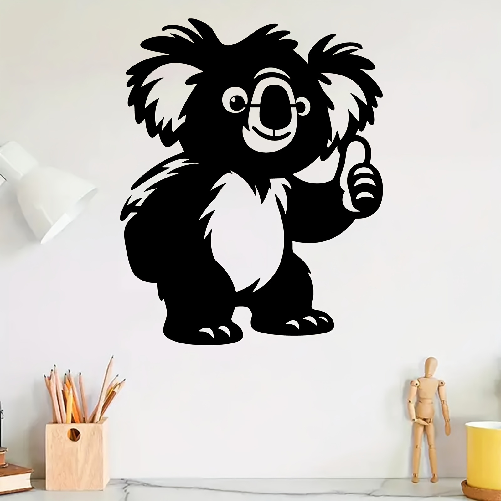 1PC Cute Koala Aluminum Metal  - Kids Outdoor Decor recensione e prezzo