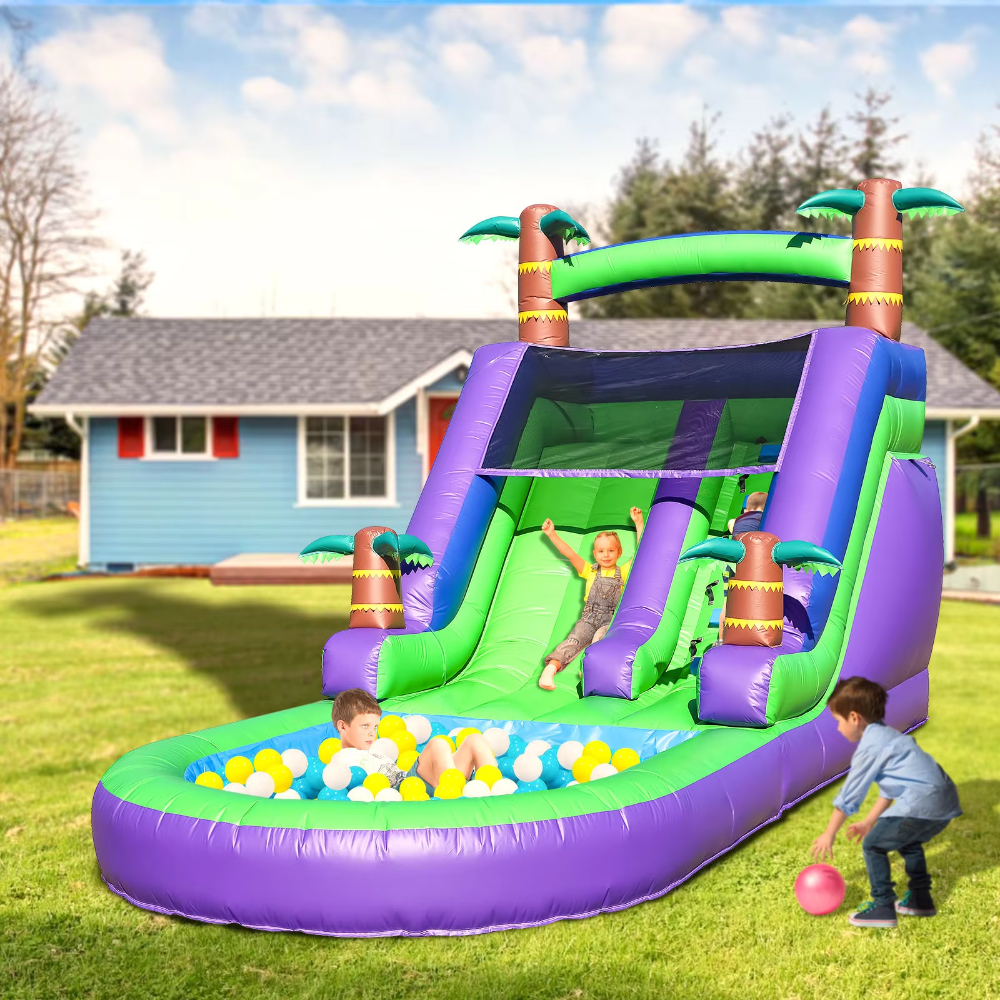 Palm Tree Theme Inflatable Wat - Kids Outdoor Zone recensione e prezzo