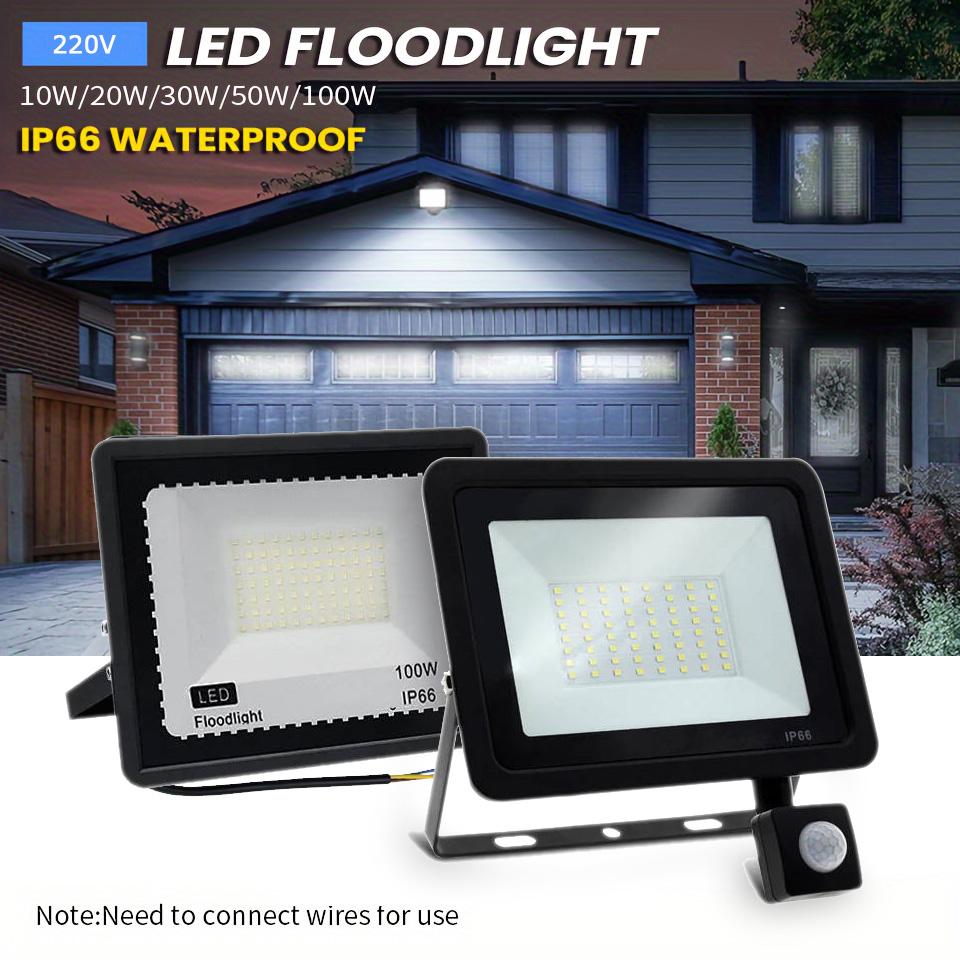LED Floodlight PIR Motion Sens - Balance Beam Outdoor recensione e prezzo