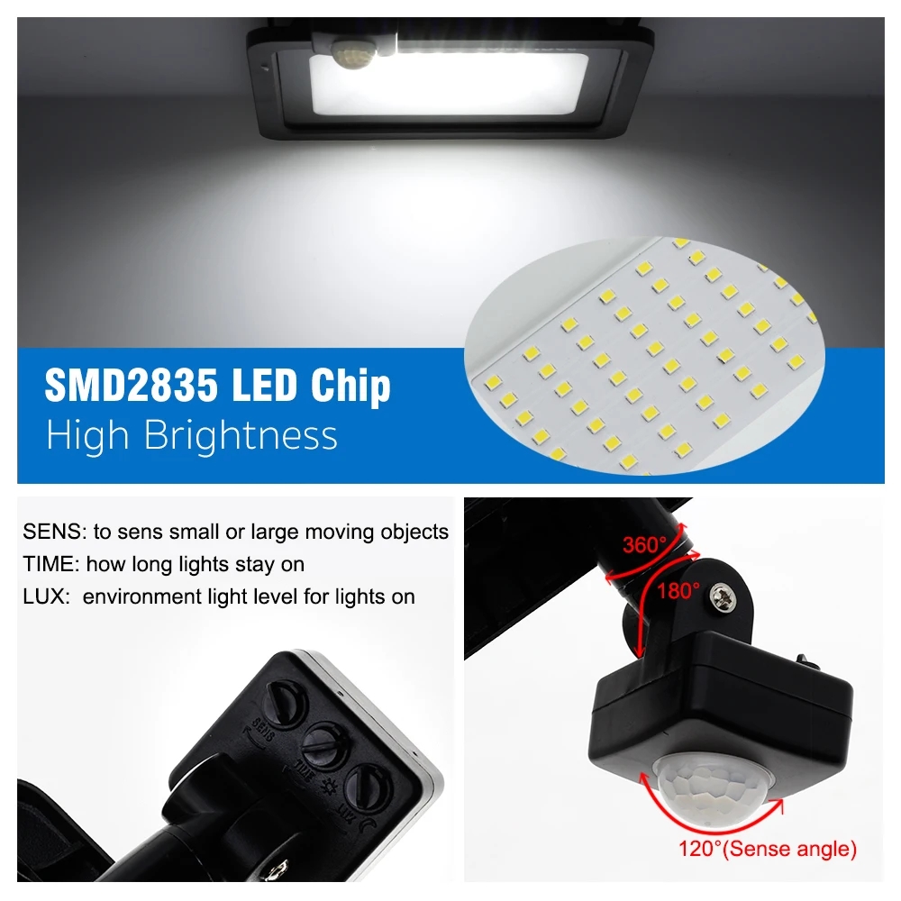 LED Floodlight PIR Motion Sens - Balance Beam Outdoor recensione e prezzo