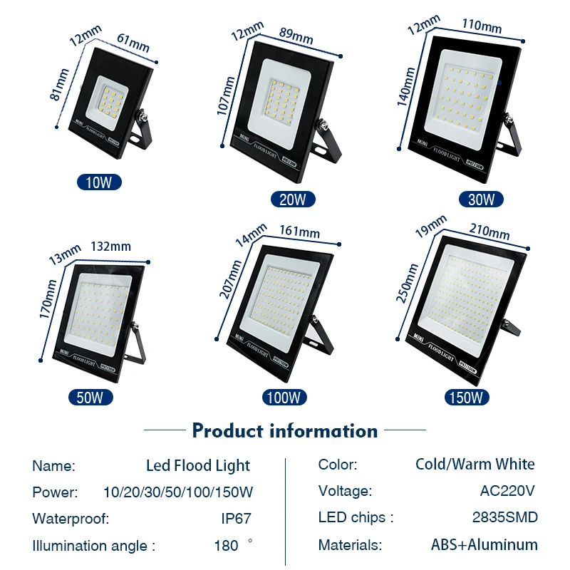 10W 20W 30W 50W 100W 150W 200W - Balance Beam Outdoor recensione e prezzo