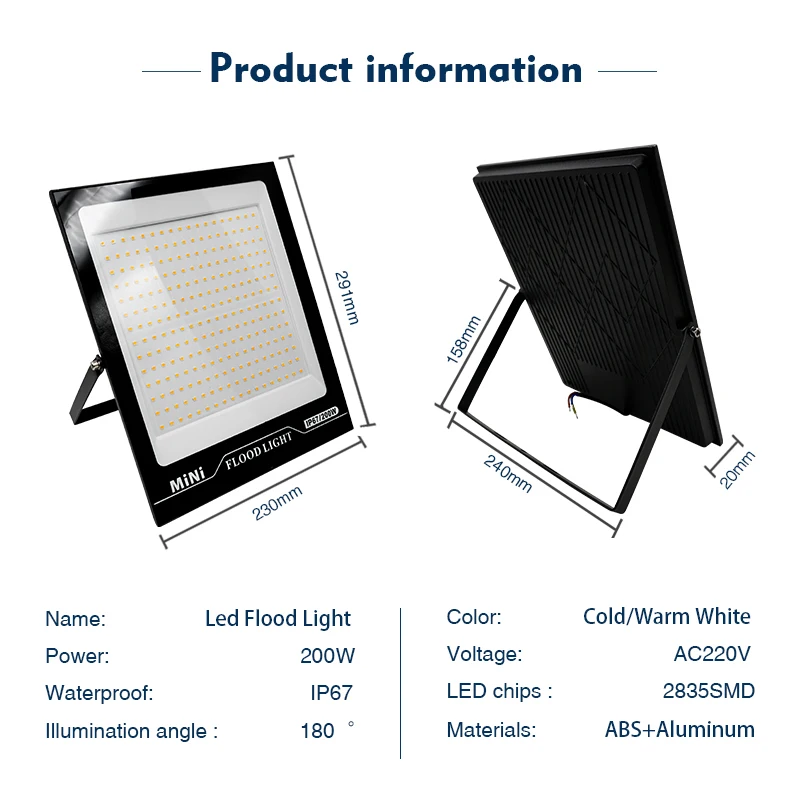 10W 20W 30W 50W 100W 150W 200W - Balance Beam Outdoor recensione e prezzo