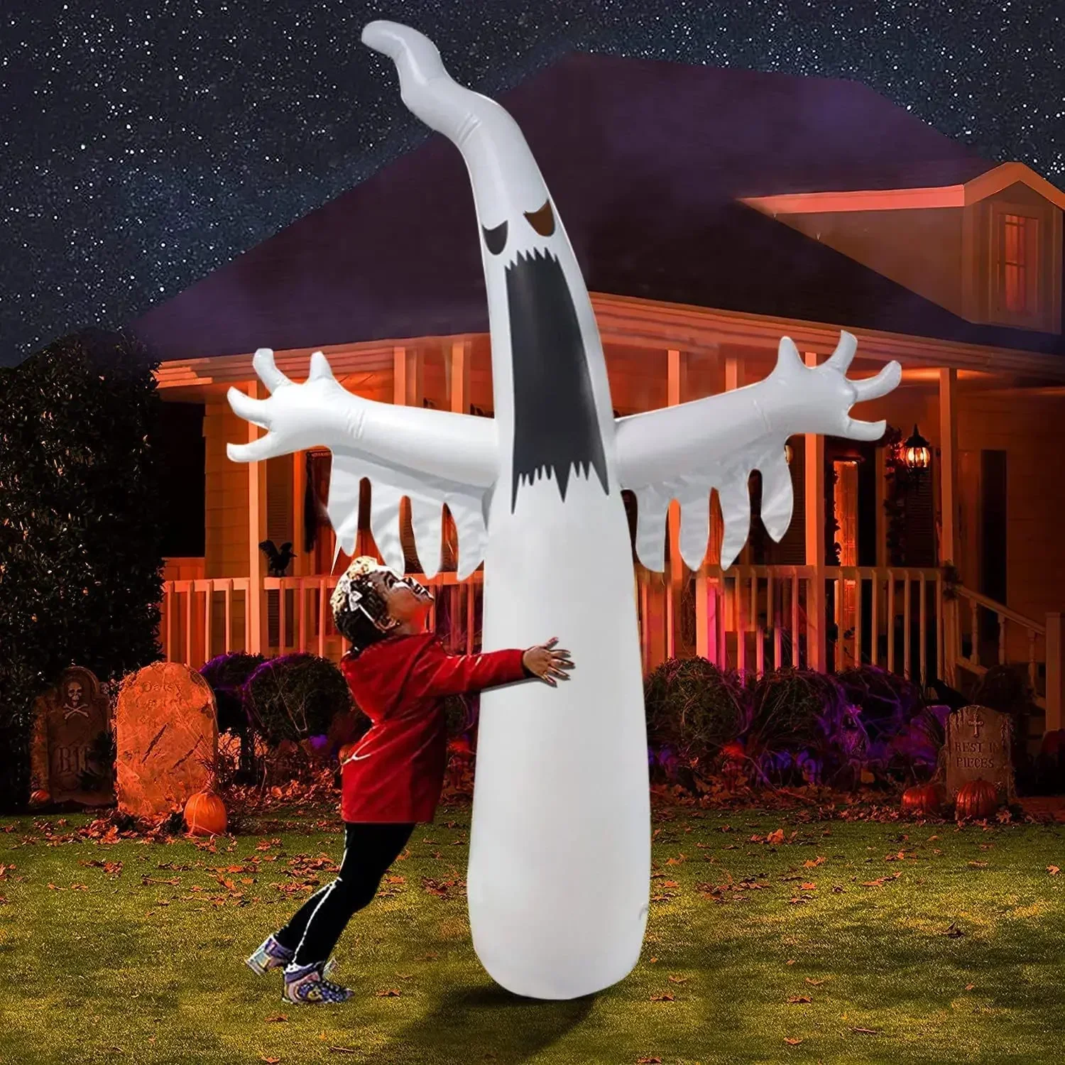Halloween Inflatable Scary Gho - Kids Outdoor Yard Toys recensione e prezzo
