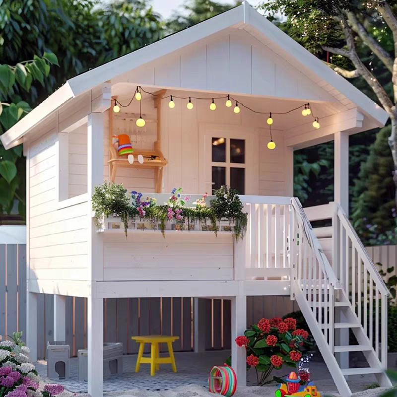 Kindergarten Playhouse Outdoor - Kids Outdoor Furniture recensione e prezzo