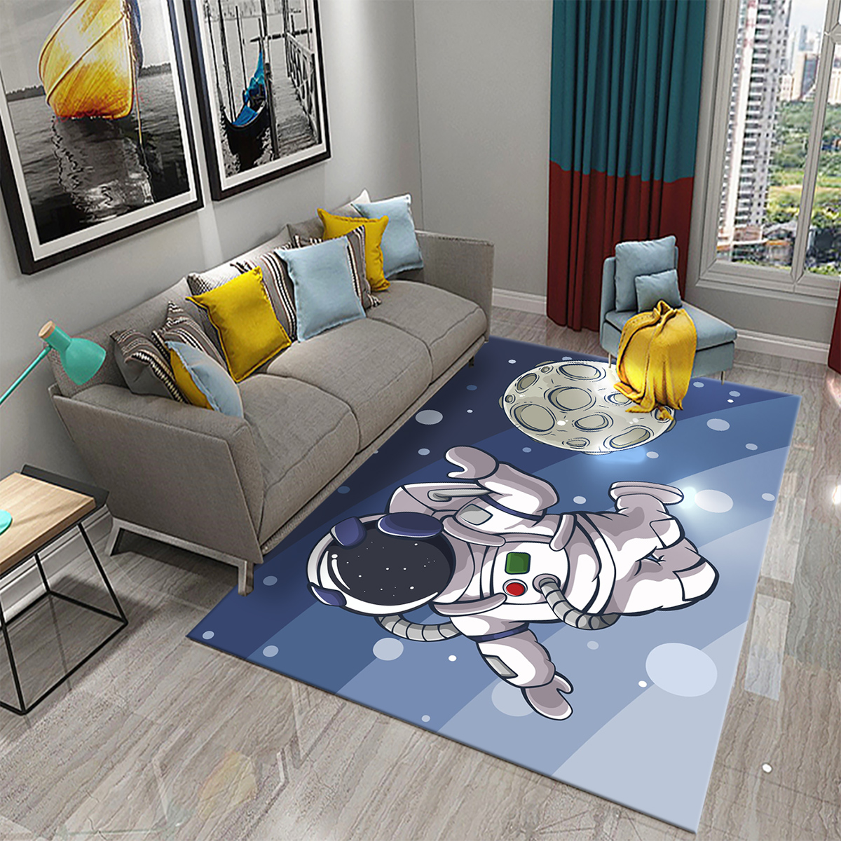 3D Cartoon Cute Astronaut Carp - Kids Outdoor Kitchen Diy recensione e prezzo