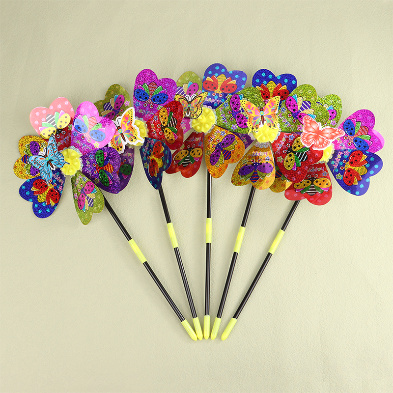 1Pc Colorful Sequin Windmill C - Kids Outdoor Yard Toys recensione e prezzo
