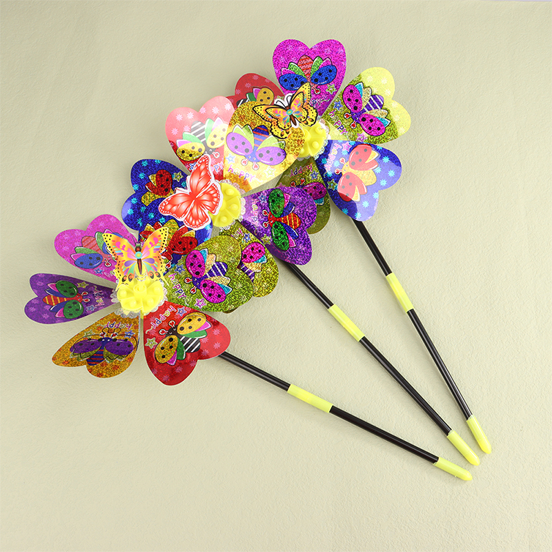 1Pc Colorful Sequin Windmill C - Kids Outdoor Yard Toys recensione e prezzo