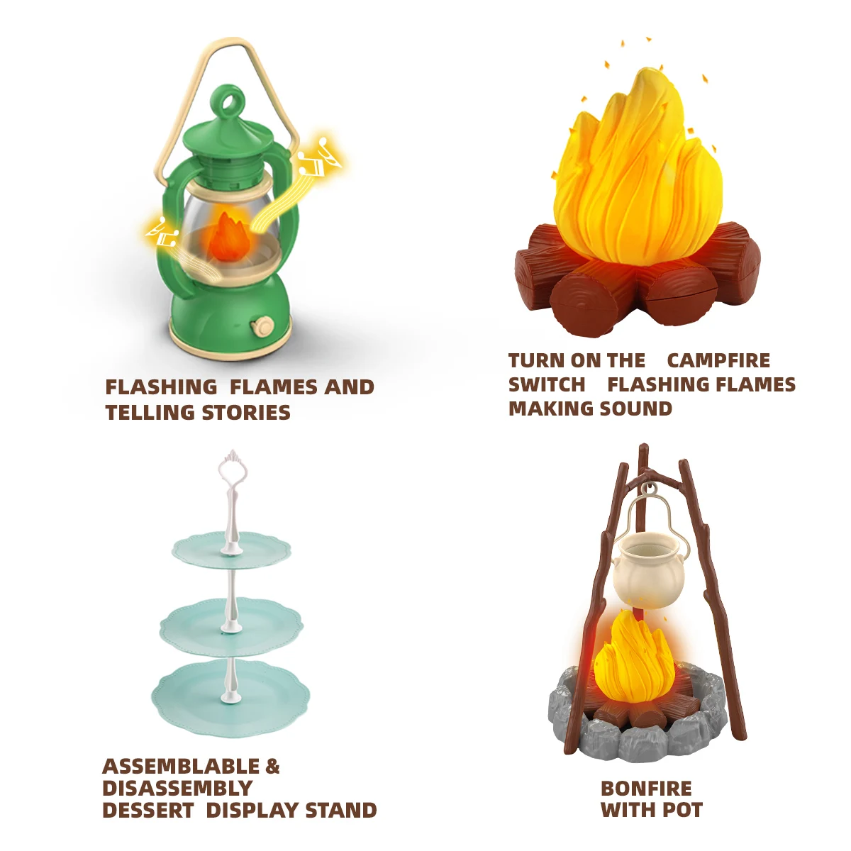 28/26/33/44 Pieces Diy Camping - Kids Outdoor Kitchen Diy recensione e prezzo