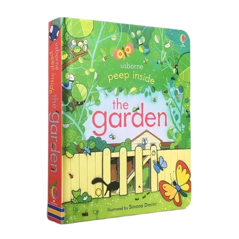 Usborne Peep Inside The Garden - Kids Outdoor Tools recensione e prezzo