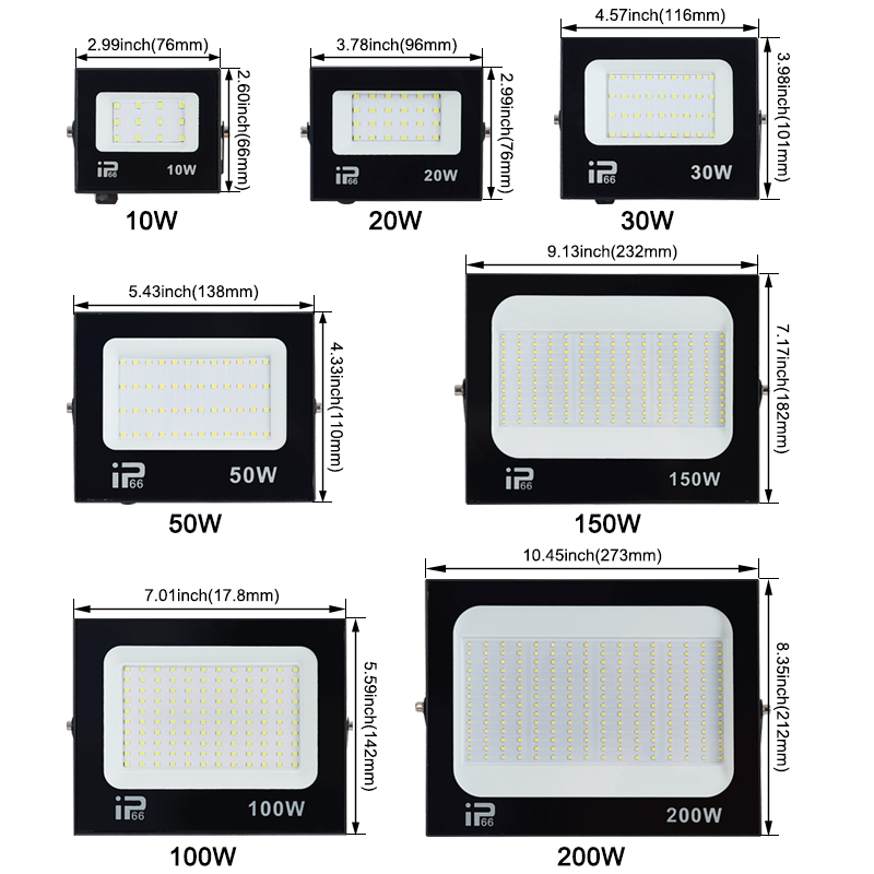 200W LED Flood light Spotlight - Balance Beam Outdoor recensione e prezzo