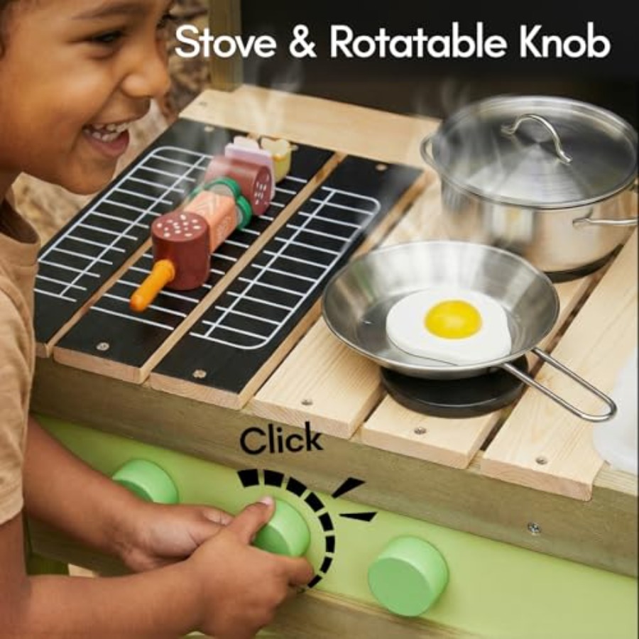 Outdoor mud kitchen for kids:  - Kids Outdoor Mud Table recensione e prezzo