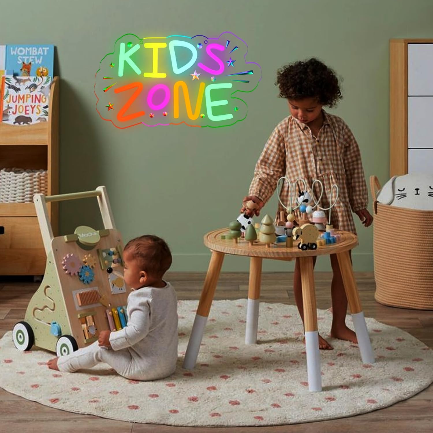 Kids Zone Neon Sign Art Wall L - Kids Outdoor Zone recensione e prezzo