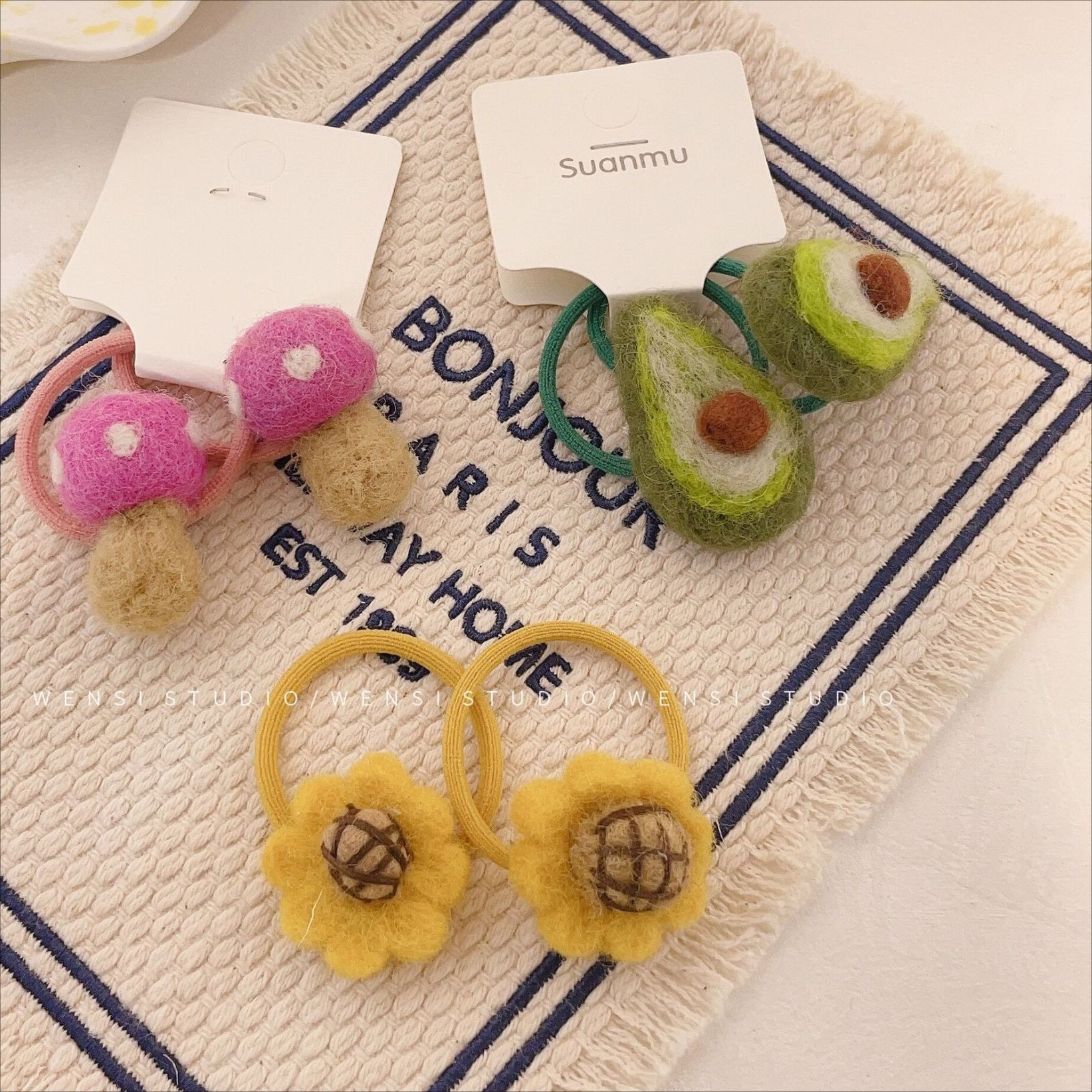 Winter Felt Hair Bands Korean  - Kids Outdoor Decor recensione e prezzo