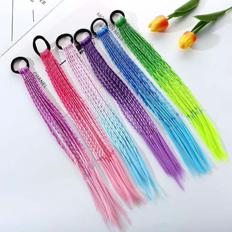 1 PCS New Girls Colorful Wigs  - Kids Outdoor Decor recensione e prezzo