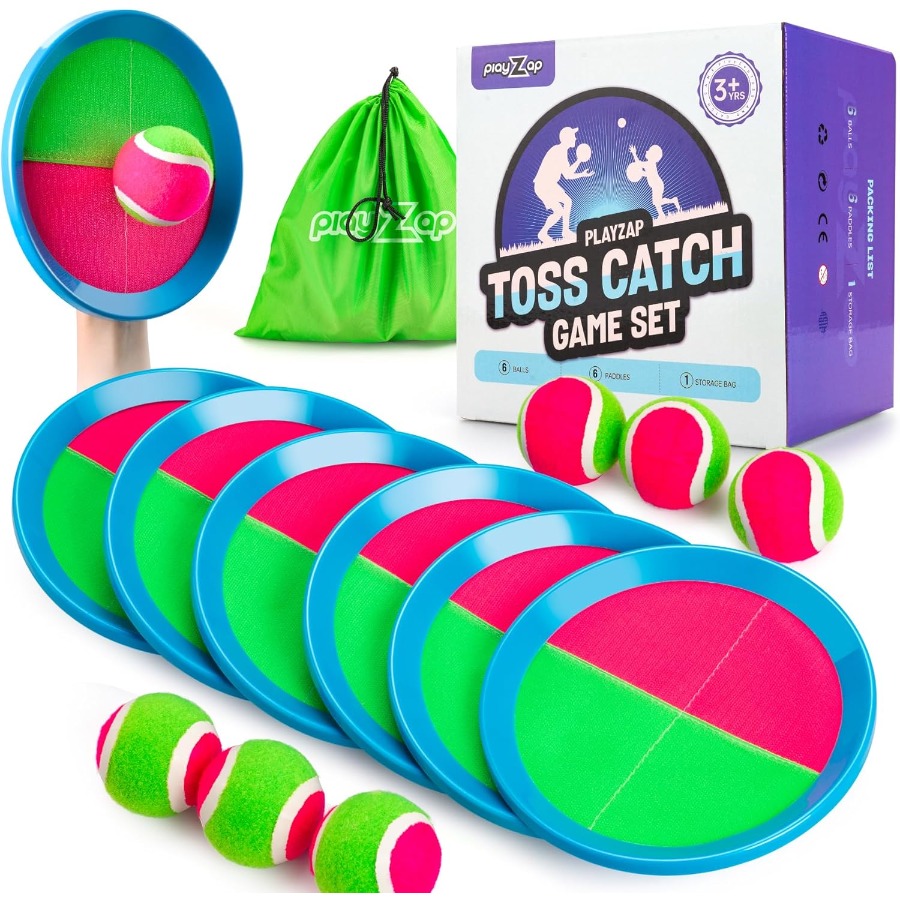 Toss and Catch Ball Set Upgrad - Kids Outdoor Yard Toys recensione e prezzo