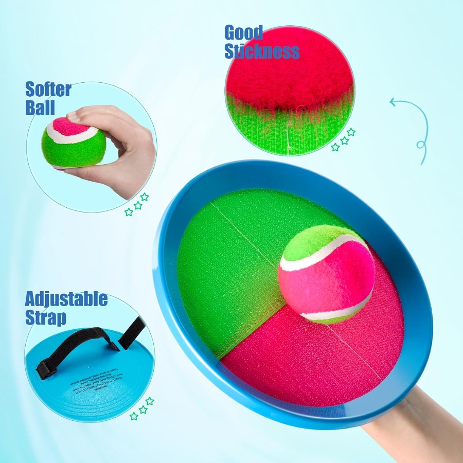 Toss and Catch Ball Set Upgrad - Kids Outdoor Yard Toys recensione e prezzo