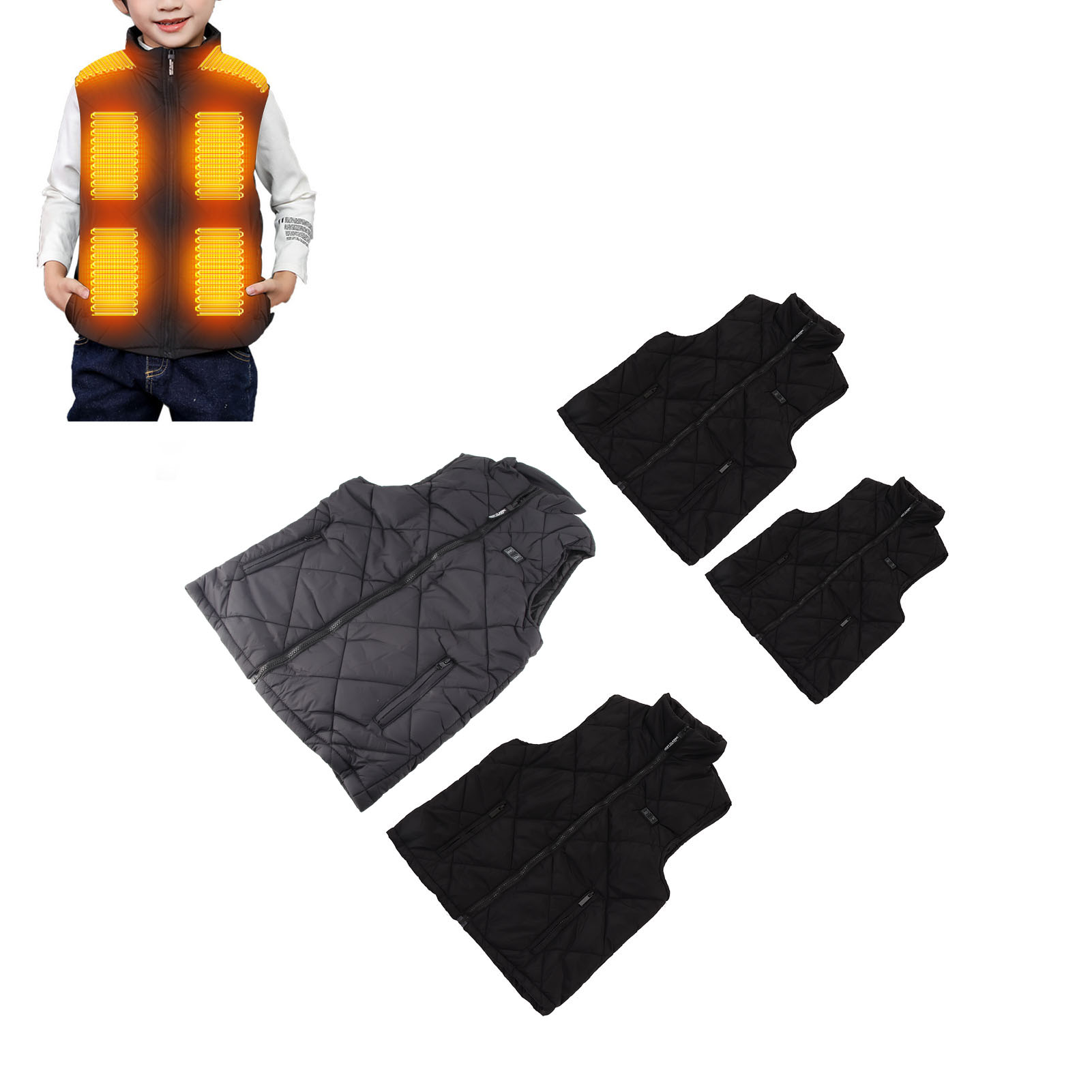 Kids Electric Heated Vest Inte - Kids Outdoor Zone recensione e prezzo