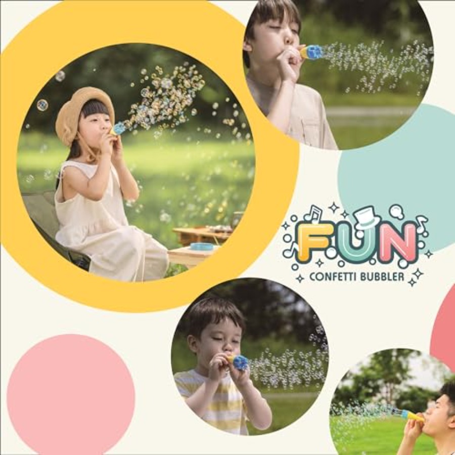 Confetti Bubbler + Giant Bubbl - Bubble Sword Wand recensione e prezzo