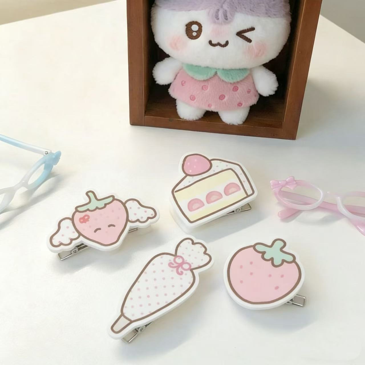 INS Strawberry Cake Hair Clip  - Kids Outdoor Activity Set recensione e prezzo