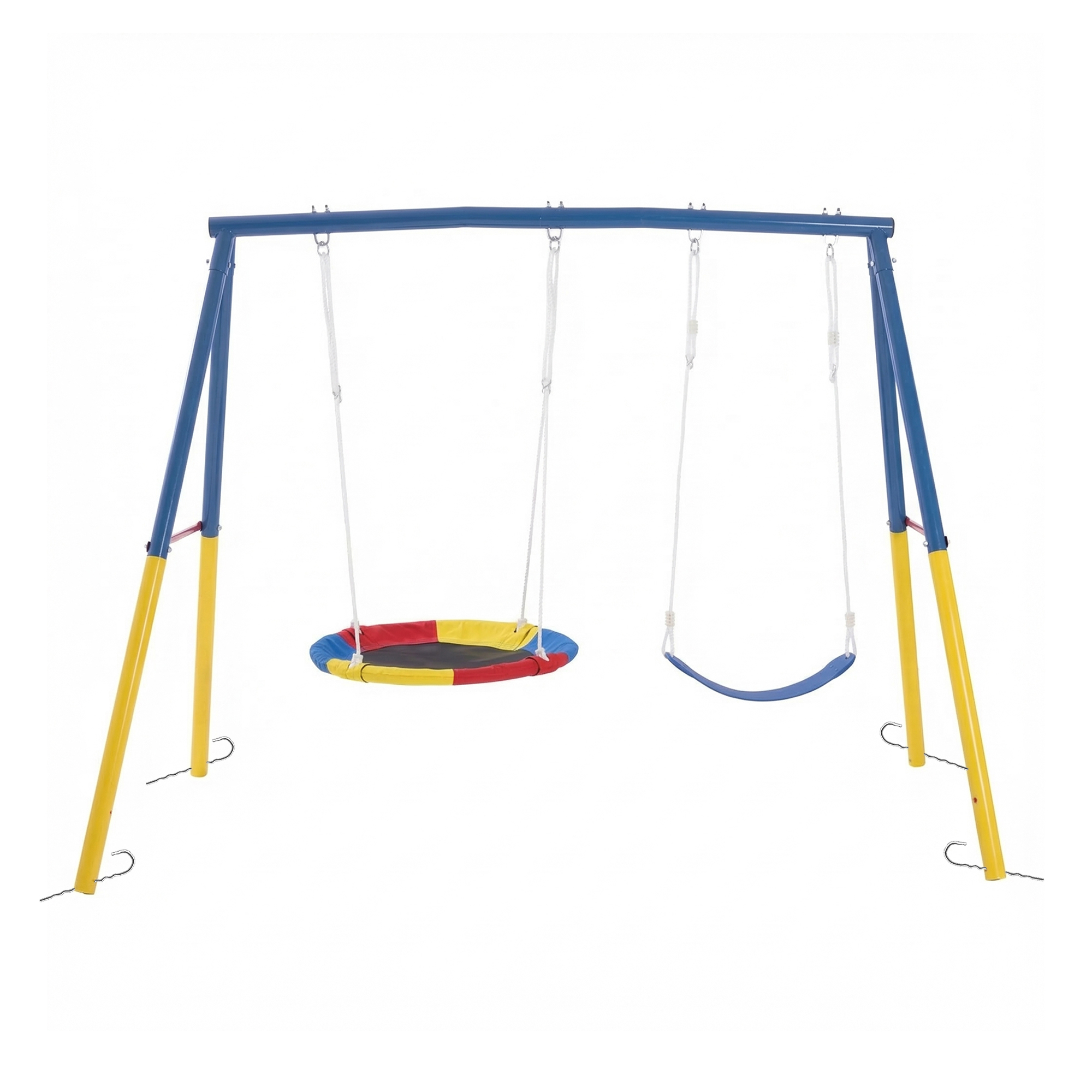 Outdoor Swing Set with Backyar - Kids Outdoor Activity Set recensione e prezzo