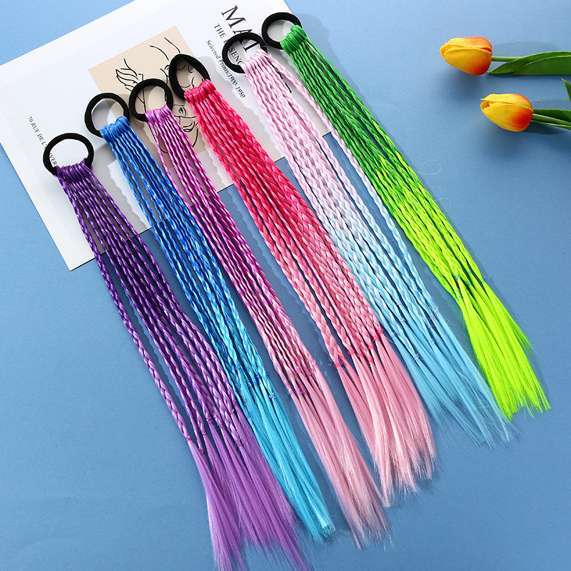 1 PCS New Girls Colorful Wigs  - Kids Outdoor Decor recensione e prezzo