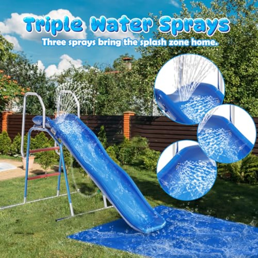 Backyard water slide for kids: - Kids Outdoor Zone recensione e prezzo