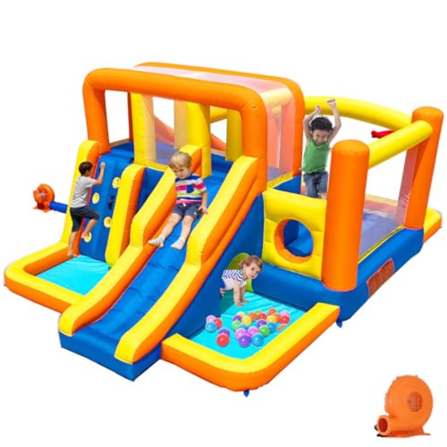 Outdoor bounce house water sli - Kids Outdoor Zone recensione e prezzo